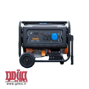 موتور برق 6 کیلووات کینگ وی تکفاز و سه فاز بنزینی دارای AVR